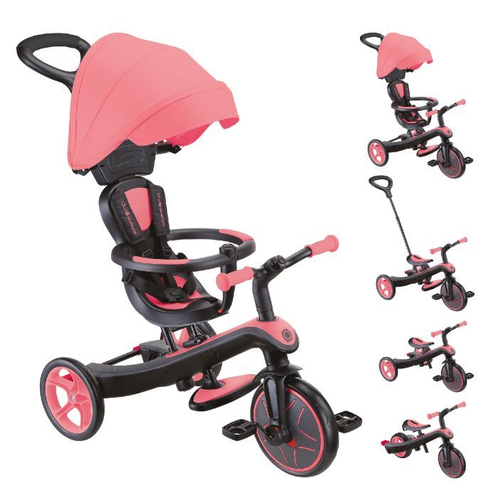 Детский велосипед Globber Explorer Trike 4 в 1, мятный (634-206) изображение 9