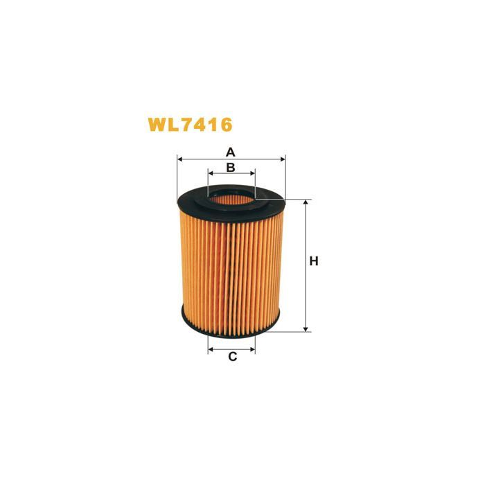 Фильтр масляный Wixfiltron WL7416