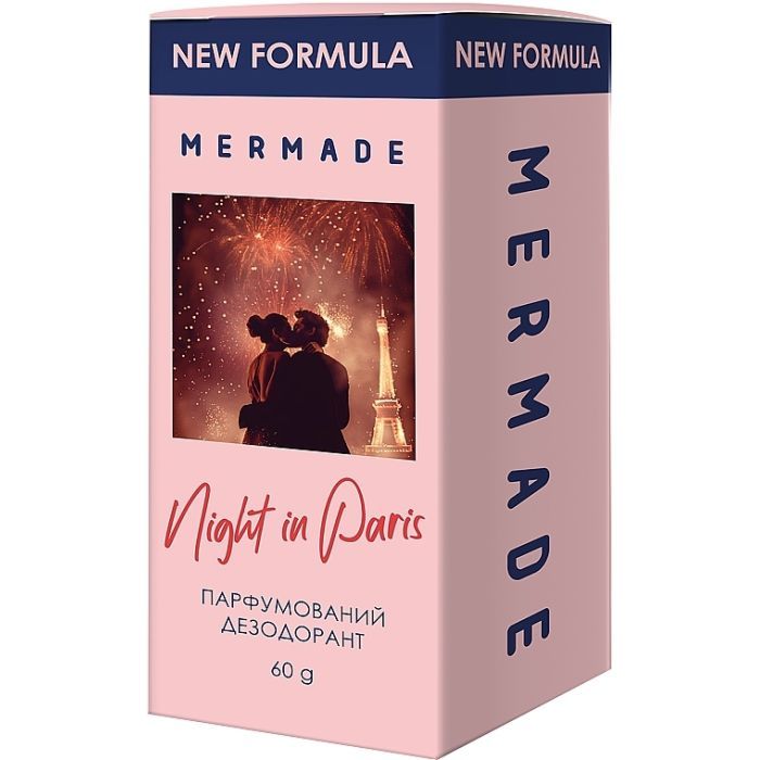 Дезодорант Mermade Night In Paris Парфюмированный 60 г (4823122901040) изображение 4