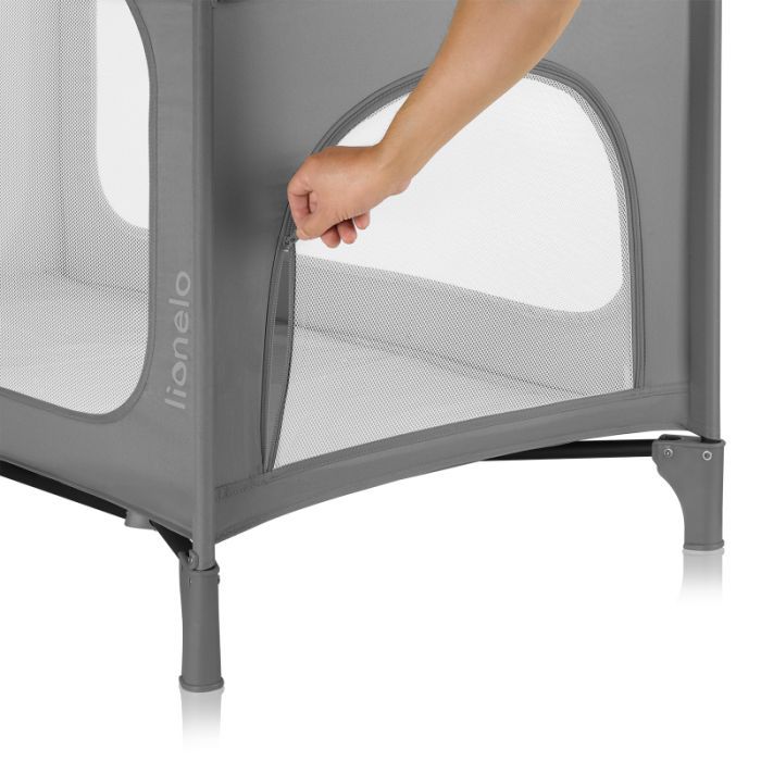 Детский манеж Lionelo JASMIN EASY FOLD GREY STONE (LO-JASMIN EASY FOLD GREY STONE) изображение 9