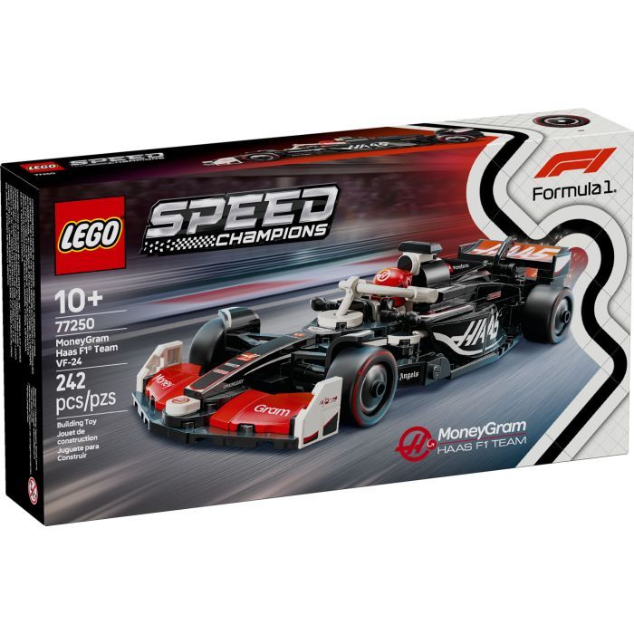 Конструктор LEGO Speed Champions Автомобиль для гонок MoneyGram Haas F1 Team VF-24 (77250)