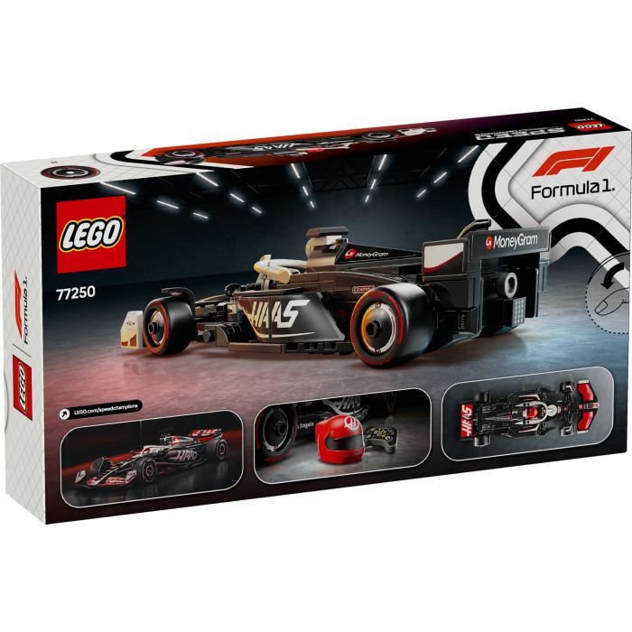 Конструктор LEGO Speed Champions Автомобиль для гонок MoneyGram Haas F1 Team VF-24 (77250) изображение 7