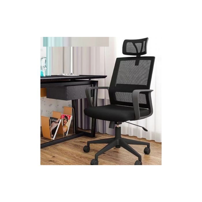 Офисное кресло GT Racer B-1415 Black изображение 2