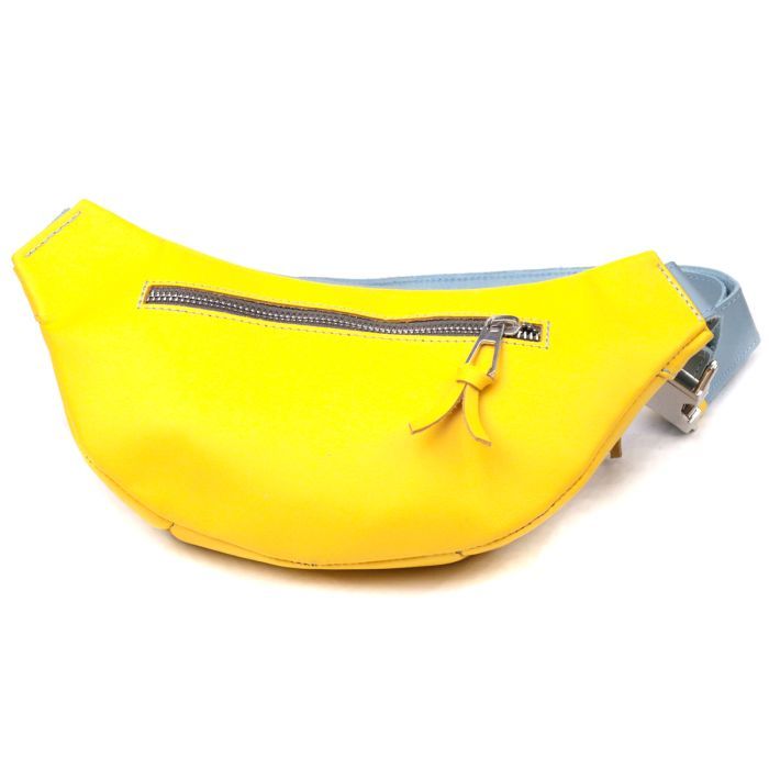 Сумка Grande Pelle Желто-голубая (16760) изображение 2