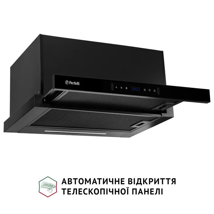 Вытяжка кухонная Perfelli ISEO 6PWB NERO изображение 2