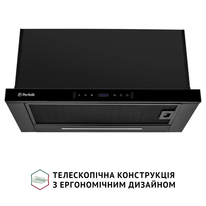 Вытяжка кухонная Perfelli ISEO 6PWB NERO изображение 6