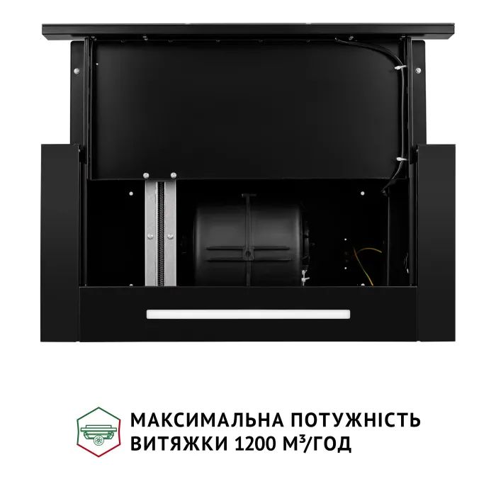 Вытяжка кухонная Perfelli ISEO 6PWB NERO изображение 9