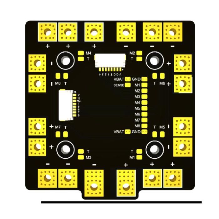 Плата розподілу живлення (PDB) TBS Lucid PDB 500A зображення 3