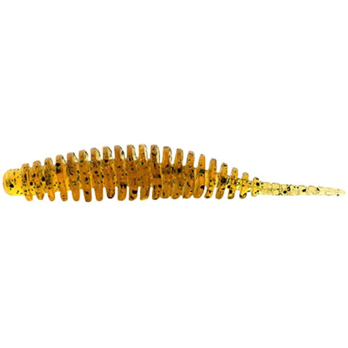 Силикон рыболовный FishUP Tanta 1" 036 - Caramel/Green&Black (12шт/уп) (1862.02.47)