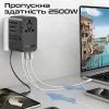 Зарядний пристрій Promate tripmate-gan70r зображення 5