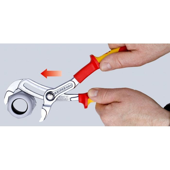 Кліщі KNIPEX сантехнічні Cobra VDE 87 26 250 (електроізольовані 1000V) (87 26 250) зображення 5