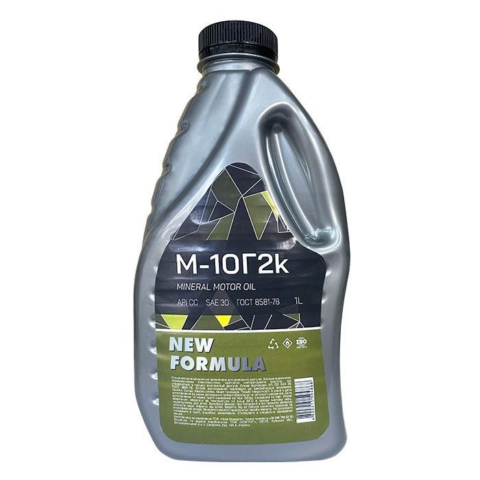 Моторна олива NEW FORMULA М10Г2К кан. 1л ПЕТ (0,7кг) (NF197729)