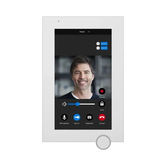 Видеодомофон Bas-IP AZ-07LF Android WiFi white изображение 5