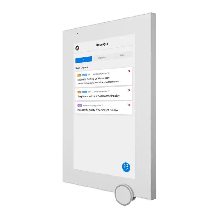 Видеодомофон Bas-IP AZ-07LF Android WiFi white изображение 6