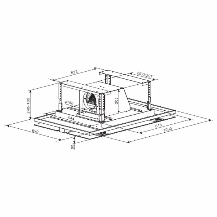 Вытяжка кухонная Kaiser EA 1047 W Eco (РН014998) изображение 2