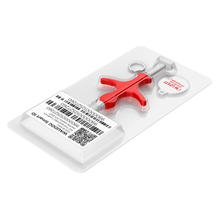 Микрочип для животных WAUDOG MINI Smart ID с QR адресником 1.4х8 мм (5903) изображение 2