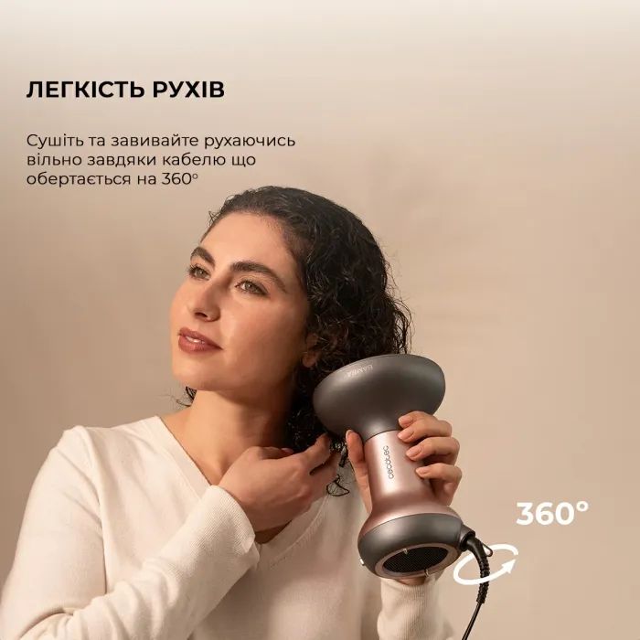 Фен Cecotec Ionicare MagiCurls Black (CCTC-04416) зображення 5