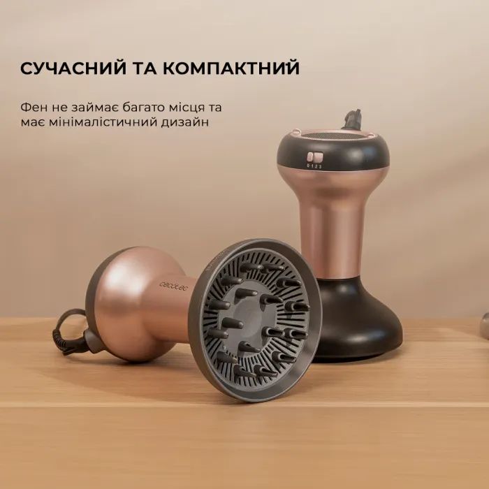 Фен Cecotec Ionicare MagiCurls Black (CCTC-04416) зображення 7