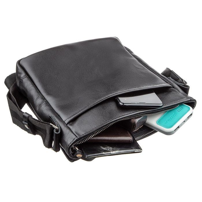 Сумка Shvigel Мессенджер Черная (00793) изображение 5