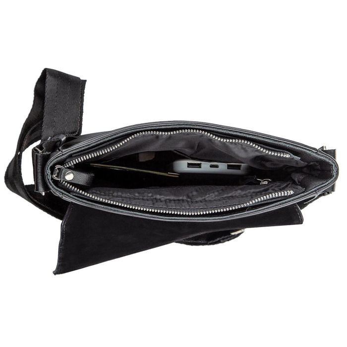 Сумка Shvigel Мессенджер Черная (00793) изображение 6