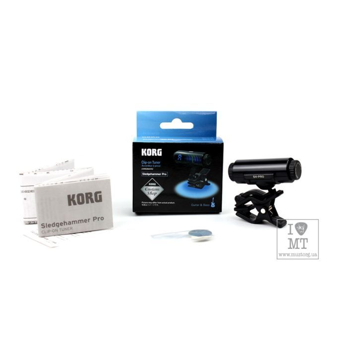 Тюнер для музичних інструментів Korg SH-PRO (220811) зображення 7