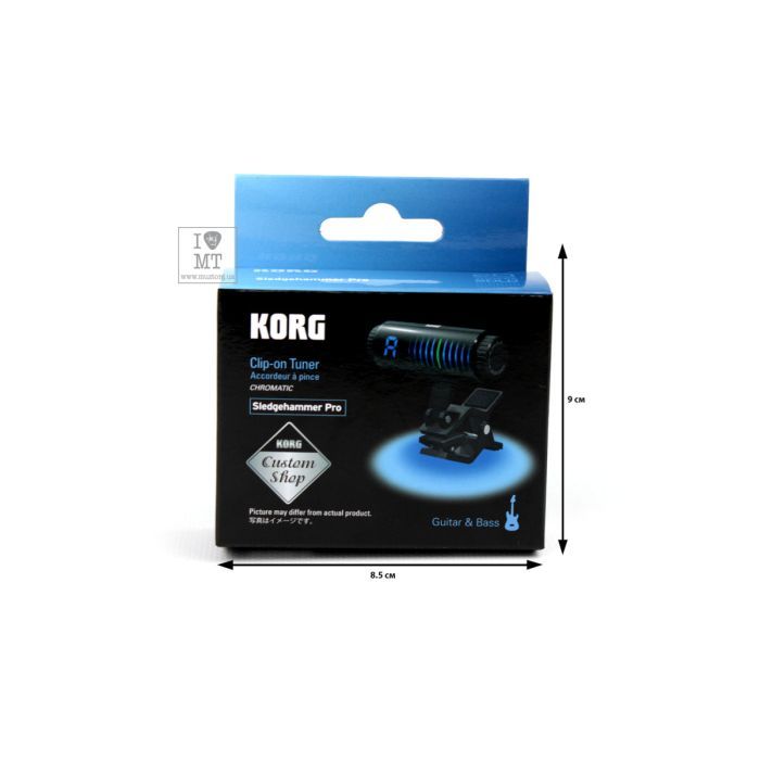 Тюнер для музичних інструментів Korg SH-PRO (220811) зображення 8