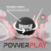 Массажный мяч PowerPlay PP-4354 Silicone Lacrosse Ball (6.3см) Чорний (PP-4354_Black) изображение 9