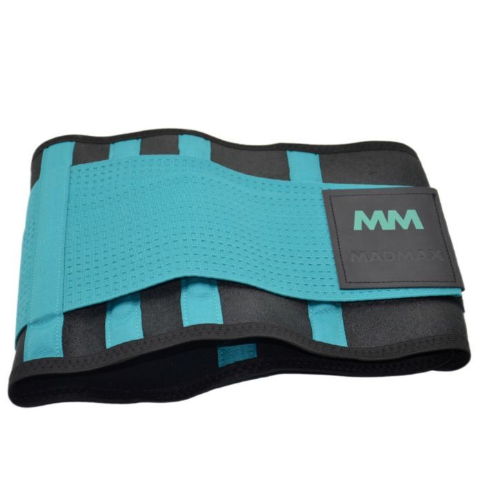 Пояс компрессионный MadMax MFA-277 Slimming belt Black/turquoise L (MFA-277-TRQ_L) изображение 5