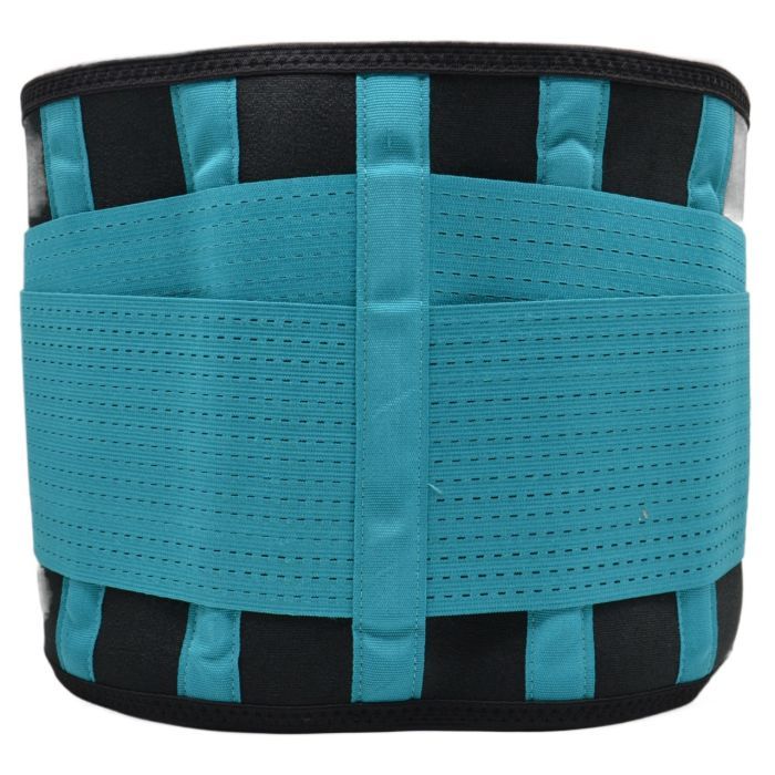 Пояс компрессионный MadMax MFA-277 Slimming belt Black/turquoise L (MFA-277-TRQ_L) изображение 6