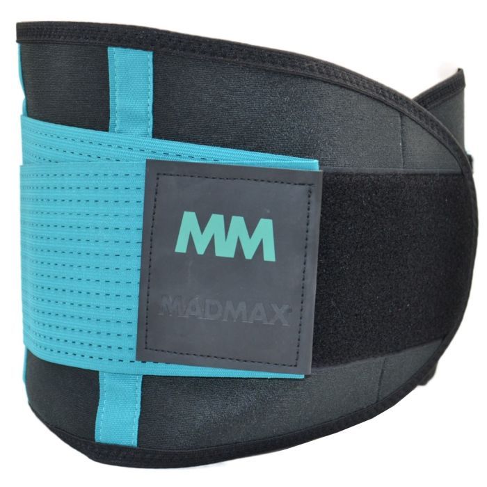 Пояс компрессионный MadMax MFA-277 Slimming belt Black/turquoise L (MFA-277-TRQ_L) изображение 8