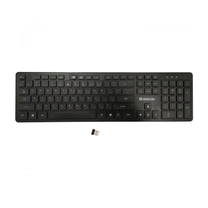 Клавиатура Defender Comfort MT Wireless UA Black (450950)
