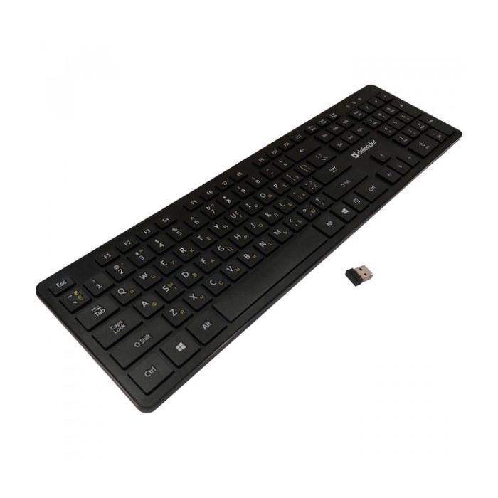 Клавиатура Defender Comfort MT Wireless UA Black (450950) изображение 2