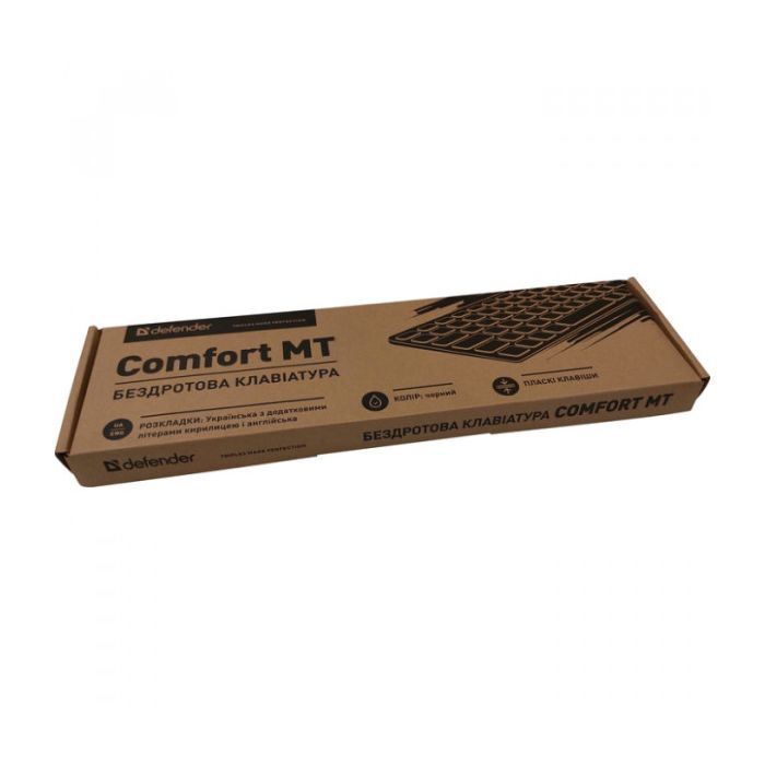 Клавиатура Defender Comfort MT Wireless UA Black (450950) изображение 3