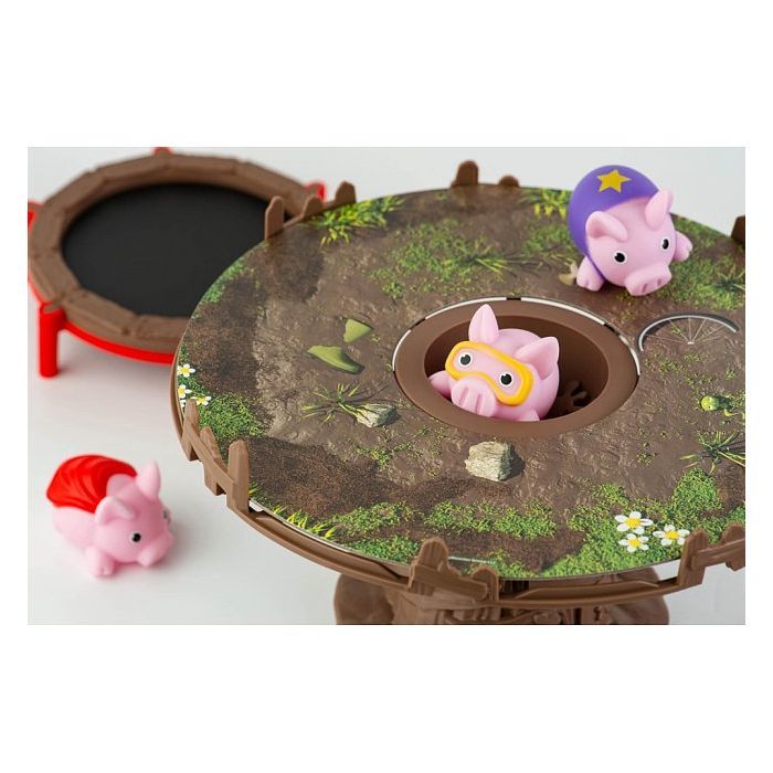 Настільна гра Fun Games Shop Хрюшки - Попригушки (Pigs on Trampolines) (укр.) (FGS63) зображення 5