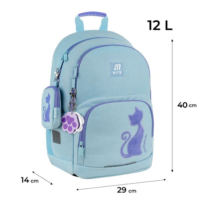 Рюкзак шкільний Kite Education 585 Catsline (K25-585M-1) зображення 2