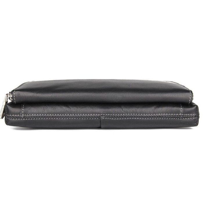 Сумка Vintage В гладкой коже Черная (14970) изображение 9