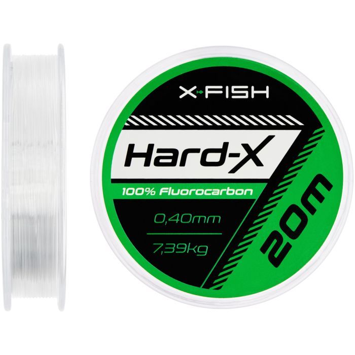 Флюорокарбон X-Fish Hard-X 20m (clear) 0.38mm 6.50kg (1917.03.87)