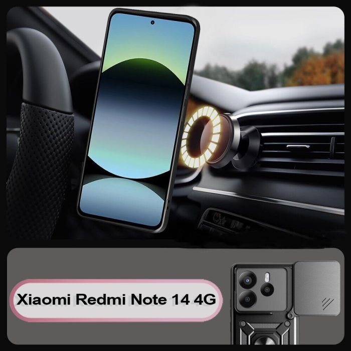 Чохол до мобільного телефона BeCover Military Xiaomi Redmi Note 14 4G Black (713451) зображення 4