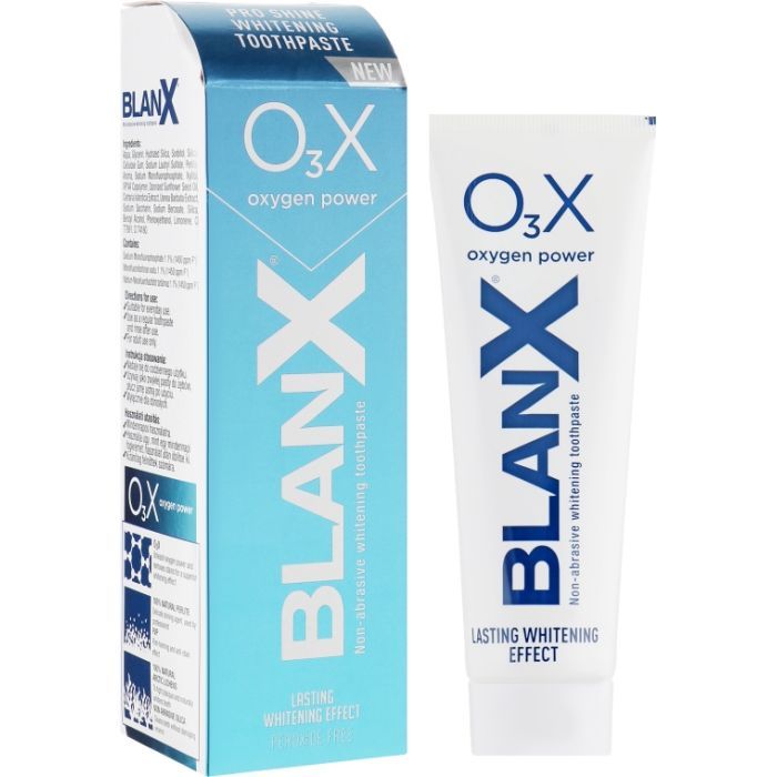 Зубная паста BlanX O3X Oxygen Power 75 мл (8017331065891) изображение 2