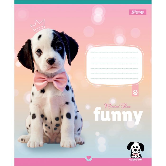 Зошит 1 вересня Funny Pets А5 12 аркушів лінія (768209) зображення 3
