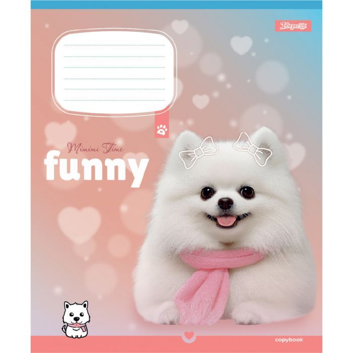 Зошит 1 вересня Funny Pets А5 12 аркушів лінія (768209) зображення 5
