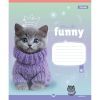 Зошит 1 вересня Funny Pets А5 12 аркушів лінія (768209) зображення 6
