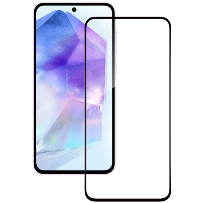 Скло захисне ACCLAB Full Glue Samsung A55 Black (1283126588839) зображення 2