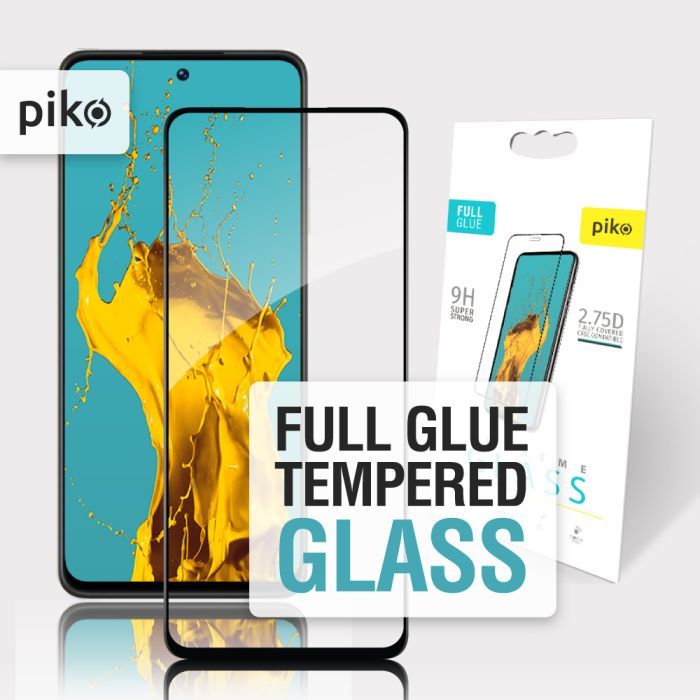 Стекло защитное Piko Full Glue RealMe C55 Black (1283126579752) изображение 5
