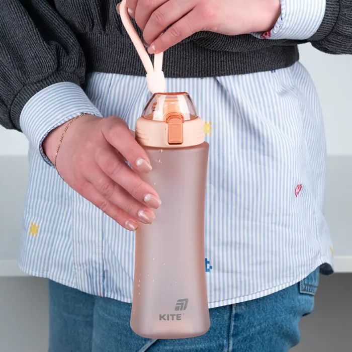 Поильник-непроливайка Kite 660 мл, рожева (K25-1216-3) изображение 6