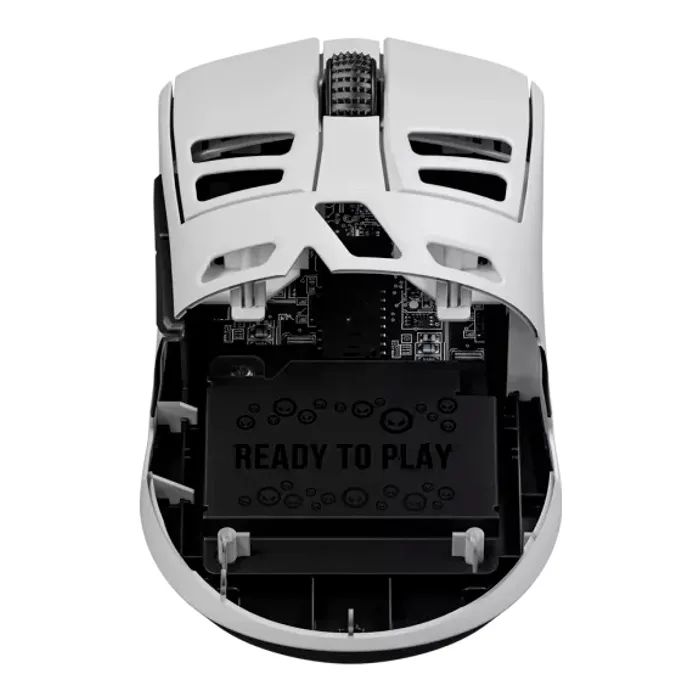 Мышка Lorgar Elite MSE90W Wireless/Bluetooth White (LRG-MSE90W-WH) изображение 7