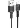 Дата кабель USB 2.0 AM to Micro 5P 1.0m 2.4A PVC X83 black HOCO (6931474770882) зображення 2