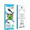 Дата кабель USB 2.0 AM to Micro 5P 1.0m 2.4A PVC X83 black HOCO (6931474770882) зображення 4