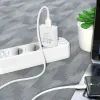 Зарядное устройство BOROFONE BA74A Aspirer USB + cable USB to USB-C White (6974443388671) изображение 7