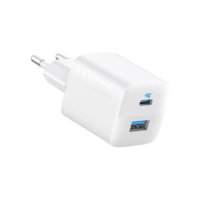 Зарядний пристрій Anker PowerPort 323 33W USB-C + USB-C White (A2331G21)